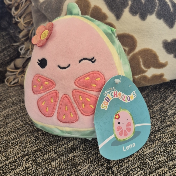 Squishmallows Lena Watermelon Collectible Plush Toy - Picture 1 of 5